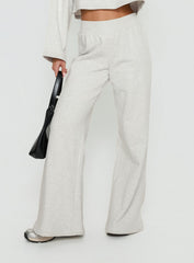 Peaks Flared Joggers Snow Marle