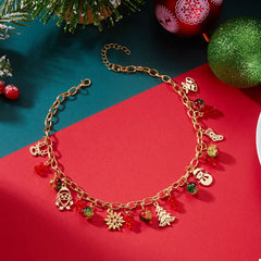 Christmas Themed Charm Necklace