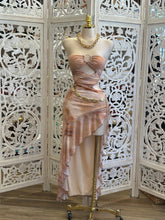 Tie Dye Cutout Dress- Estira, Stretchy
