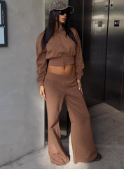 Peaks Flared Joggers Cocoa