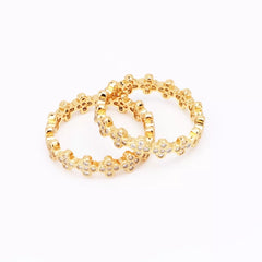 18K Gold-Plated Zircon Ring