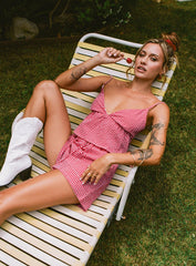 Lille Co-ord Red Gingham