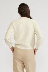 BRITNEY TEXTURED KNIT TOP