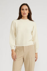 BRITNEY TEXTURED KNIT TOP
