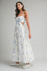 French Rivera maxi dress