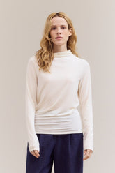DANIELA MOCK NECK TOP
