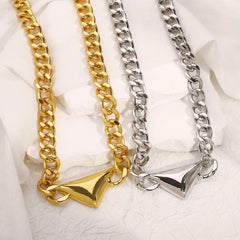 Alloy Geometric Necklace