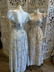 Floral Maxi Dress -Stretchy, Estira