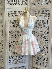 Corset Pastel Mini Dress -Not Stretchy, No Estira
