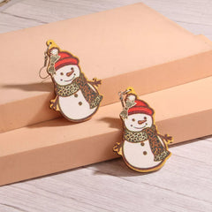 Christmas-Themed Dangle Earrings