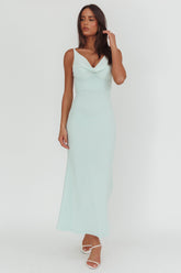 Jesara Cowl Back Maxi Dress Sage