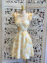 Brushed Sunshine Mini Dress -Slightly Stretchy, Estira Poco