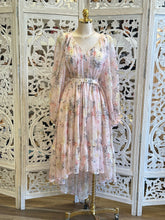 Floral Maxi Pastel Dress-Stretchy, Estira
