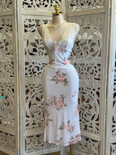 Lace Floral Pastel Midi Dress - Estira, Stretchy