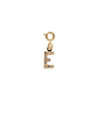 "E" Initial Charm - CFB5BGCRY