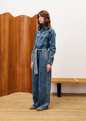 VERBANA BLUE DENIM JUMPSUIT