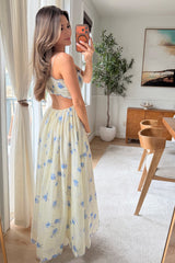 French Rivera maxi dress