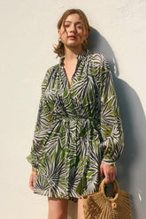 MEREDITH TROPICAL MINI DRESS