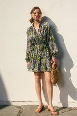 MEREDITH TROPICAL MINI DRESS