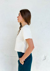 PATRICIA TEXTURED TOP