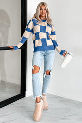 Alaina High Rise Distressed Boyfriend Jeans (Light Denim)
