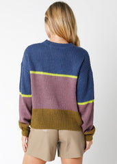 MILLIE COLORBLOCK SWEATER