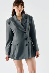Luna Tailored Blazer Dress