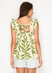 LOLA STRAP TIE TOP