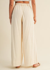 GRACIE PLEATED PALAZZO PANTS