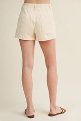 MIKAYLA TAILORED TROUSER SHORTS