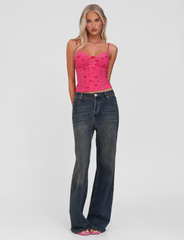 KHALIA TOP - DITSY FLORAL