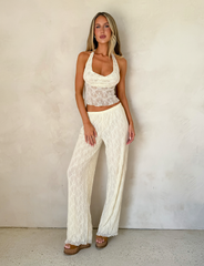 KATERINA PANT - IVORY LACE
