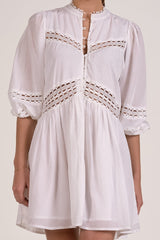 Vienna Dress White