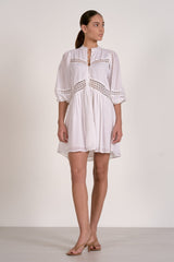 Vienna Dress White