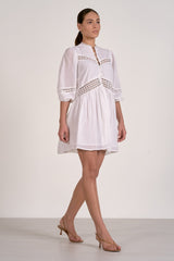 Vienna Dress White