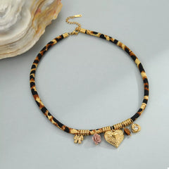 Leopard 18K Gold-Plated Necklace