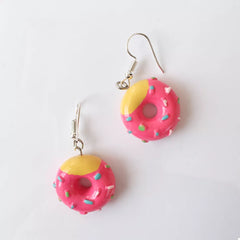 Donut Dangle Earrings