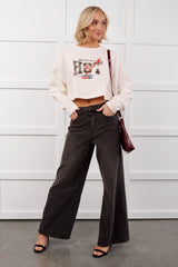 "Hot Speed Champion" Thermal Graphic Top (Ivory)