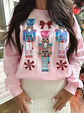 Pink Sequin Season Nutcracker Crew