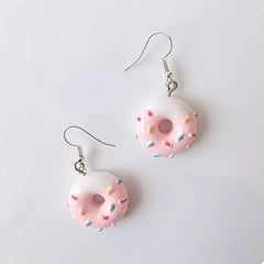 Donut Dangle Earrings