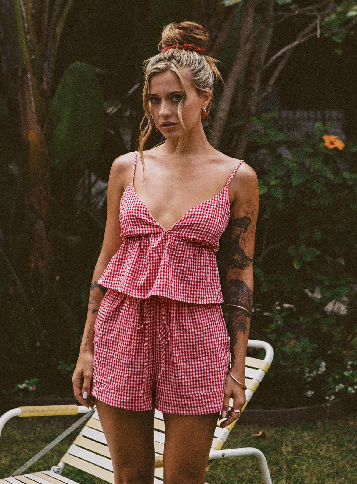 Lille Co-ord Red Gingham