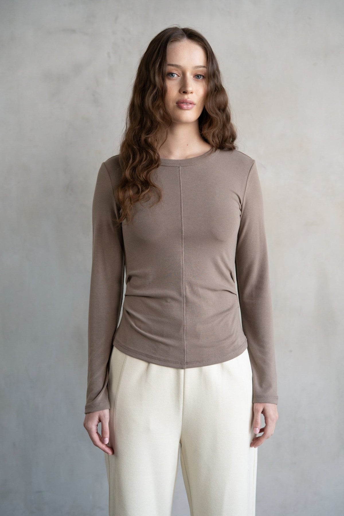 STACEY LONG SLEEVE TOP