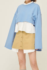 Sarah Arch Cropped Sweatshirt