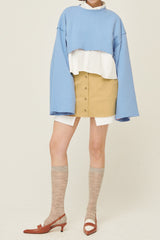 Sarah Arch Cropped Sweatshirt