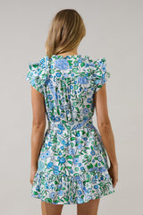 Ivona Ruffle Mini Dress