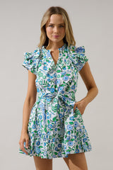 Ivona Ruffle Mini Dress