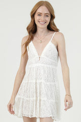 The Lila Lace Tiered Dress