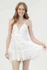 The Lila Lace Tiered Dress