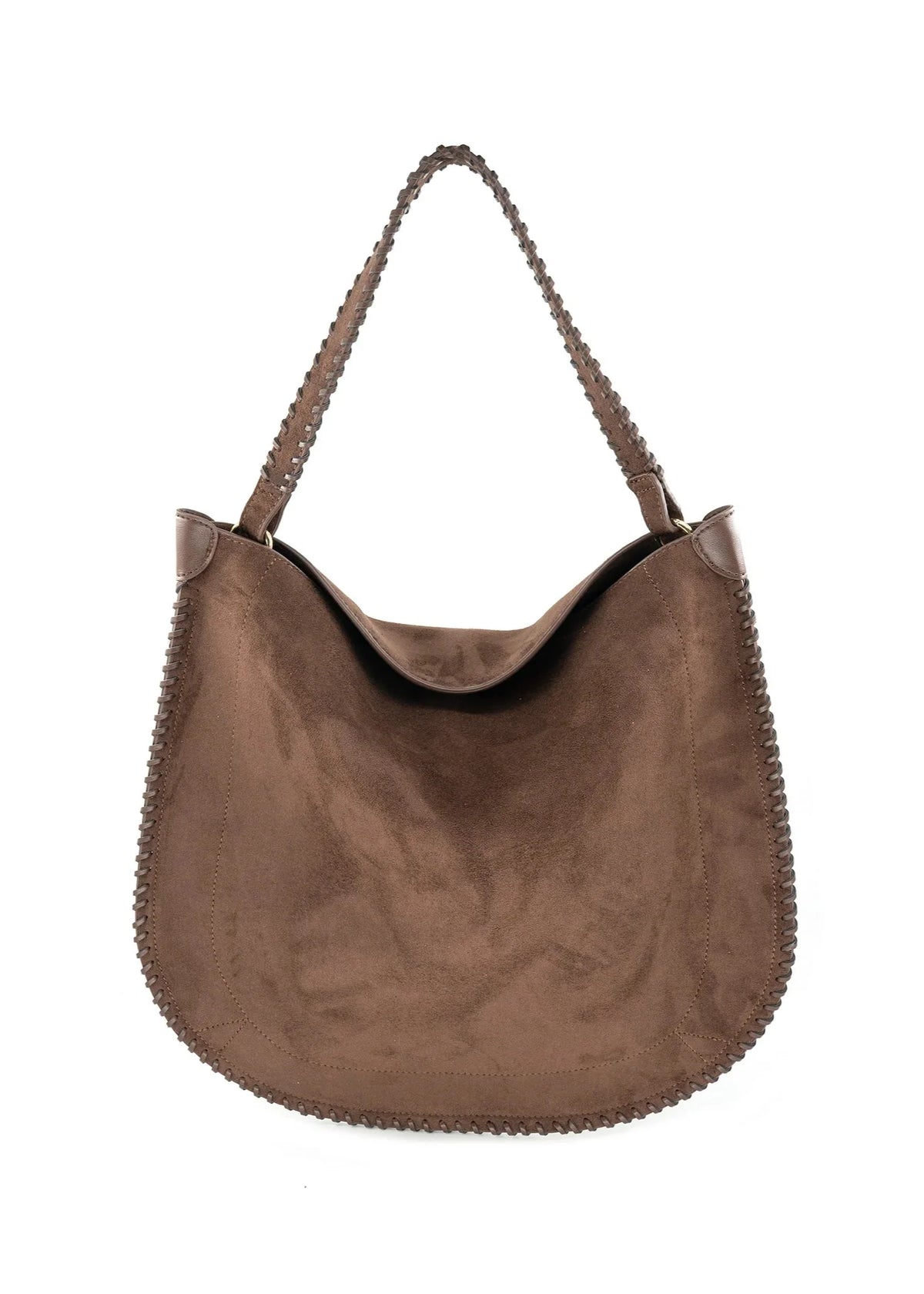 VANESSA SUEDE SHOULDER BAG