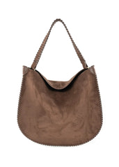 VANESSA SUEDE SHOULDER BAG